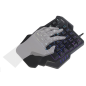 Preview: Gaming Tastatur, Einhand Keyboard, schwarz, LED Beleuchtung