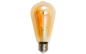 Mobile Preview: LED Filament Glühlampe McShine "Retro" E27, 4W, 400lm, warmweiß, goldenes Glas