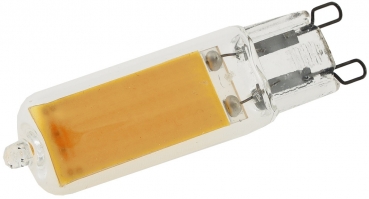 LED Stiftsockel G9, 4W, 500lm 330°, 230V, 3000k / warmweiß, Glas