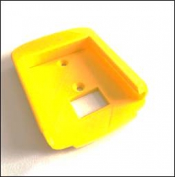 Akkuhalterung gelb (z.B. kompatibel mit Bosch 18V)
