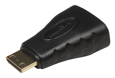 HDMI-Adapter, Mini-HDMI Stecker -> HDMI Buchse