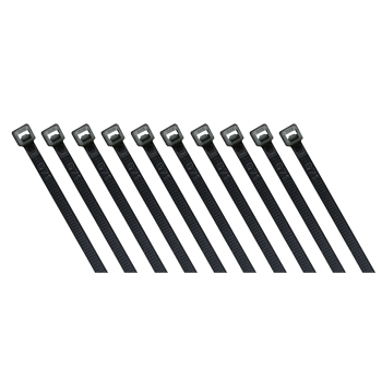 Kabelbinder McPower, schwarz, 140x3,6mm, 100er-Pack, UV beständig
