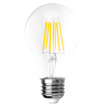 LED Filament Glühlampe McShine "Filed", E27, 8W, 1055 lm, warmweiß, klar