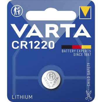 Lithium-Knopfzelle VARTA ''Electronics'' CR1220, 3V