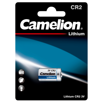 Lithium-Photobatterie CAMELION, CR2, 3 V, 1er-Blister