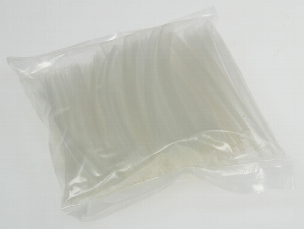 Schrumpfschlauch-Sortiment, 100-teilig in Sortimentstüte, transparent