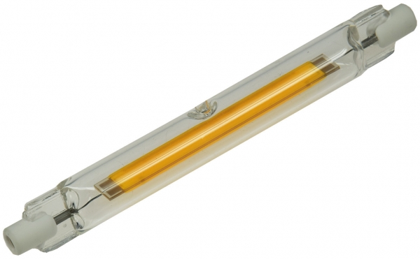 LED Strahler 8W R7s "RS118 COB8" 360°, 2900k, 930lm, 118mm, warmweiß
