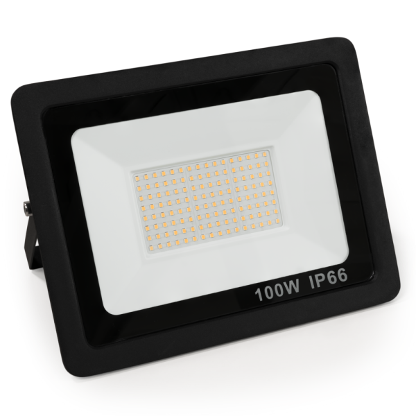 LED-Außenstrahler McShine ''Slim'' 100W, 8500 Lumen, IP66, 3000K, warmweiß