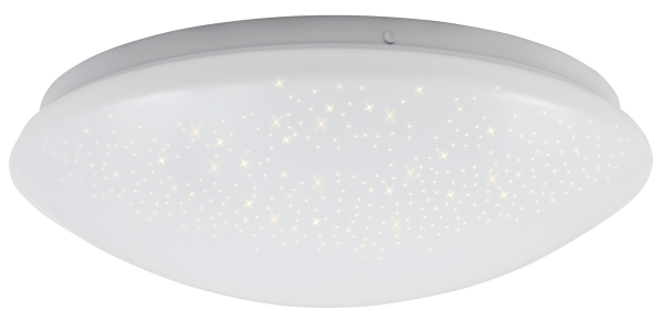 LED-Deckenleuchte McShine "Starry-Sky" Ø26cm, 12W, 840lm, 3000K, Sternenhimmel