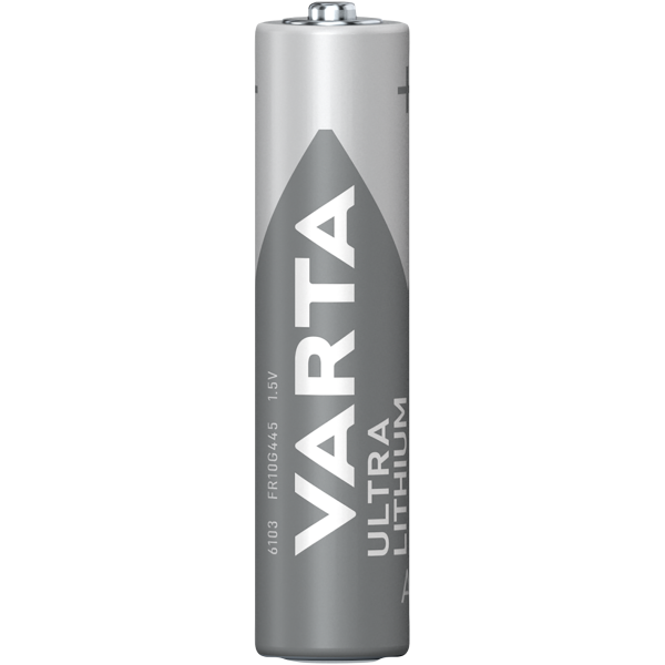 Micro-Batterie VARTA ''Professional'', Lithium, Typ AAA/6103, 2er-Blister